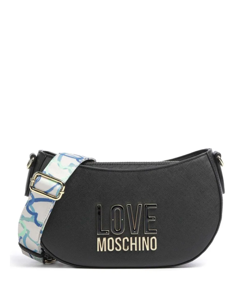 Love Moschino Crossbody Bags-Jelly Logo Crossbody bag imitation leather