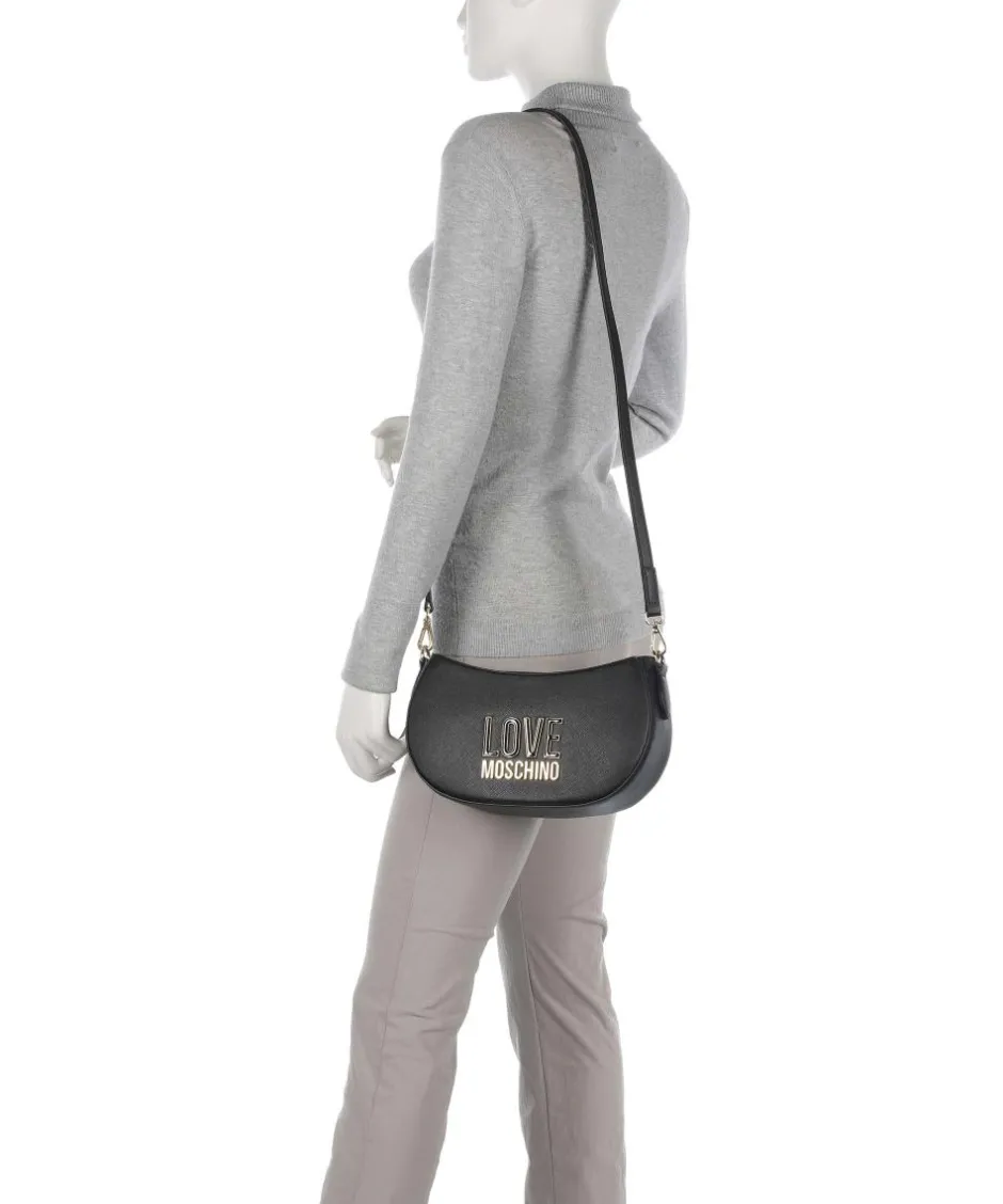 Love Moschino Crossbody Bags-Jelly Logo Crossbody bag imitation leather