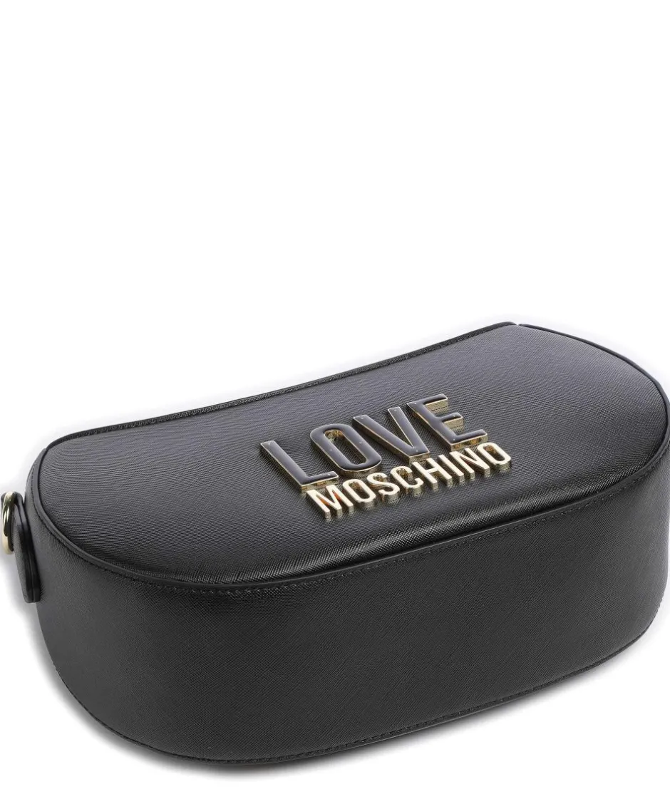 Love Moschino Crossbody Bags-Jelly Logo Crossbody bag imitation leather