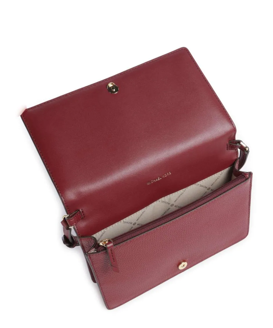 Michael Kors Crossbody Bags-Jet Set Medium Crossbody bag grained cow leather