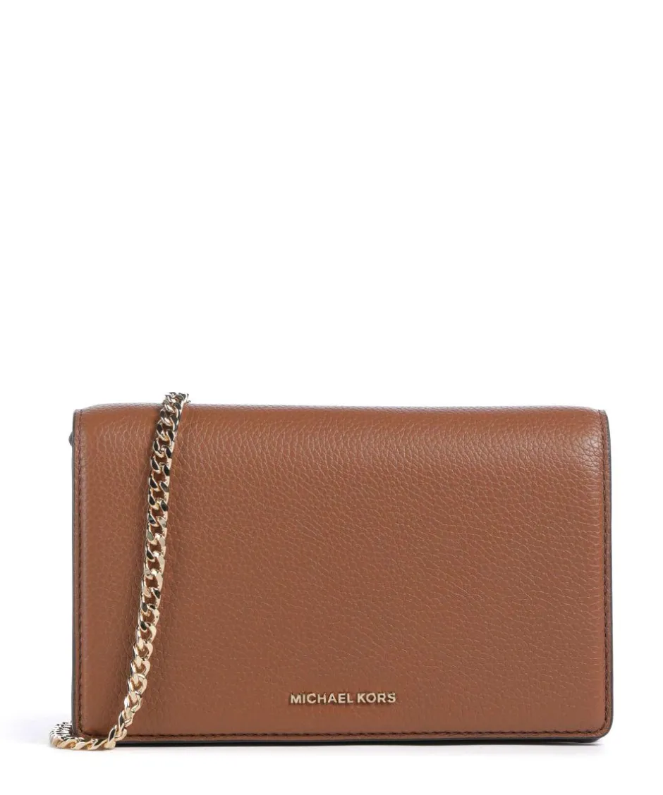 Michael Kors Clutch & Evening Bags|Crossbody Bags-Jet Set Medium Crossbody bag grained cow leather