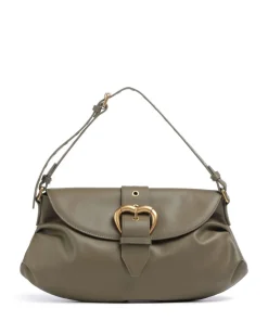 Pinko Shoulder Bags-Jolene Classic Shoulder bag fine grain cow leather