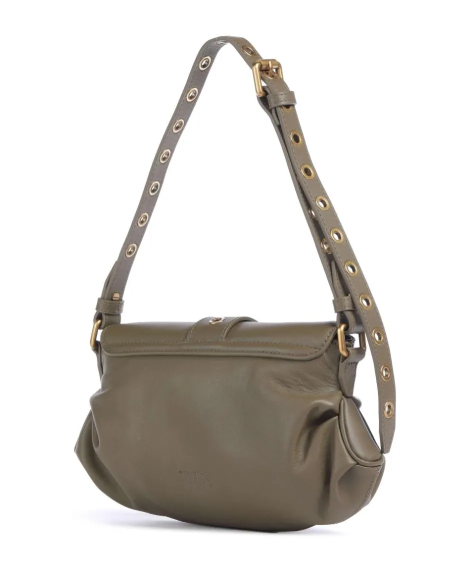 Pinko Shoulder Bags-Jolene Mini Shoulder bag fine grain cow leather