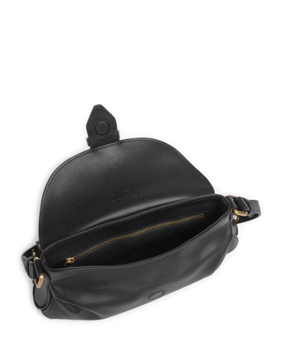 Pinko Shoulder Bags-Jolene Mini Shoulder bag fine grain cow leather
