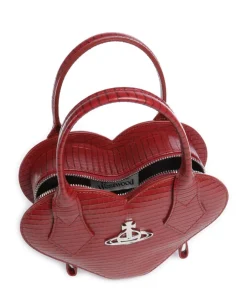 Vivienne Westwood Handbags|Crossbody Bags-Josephine Heart Embossed Croc Mini Handbag embossed calfskin