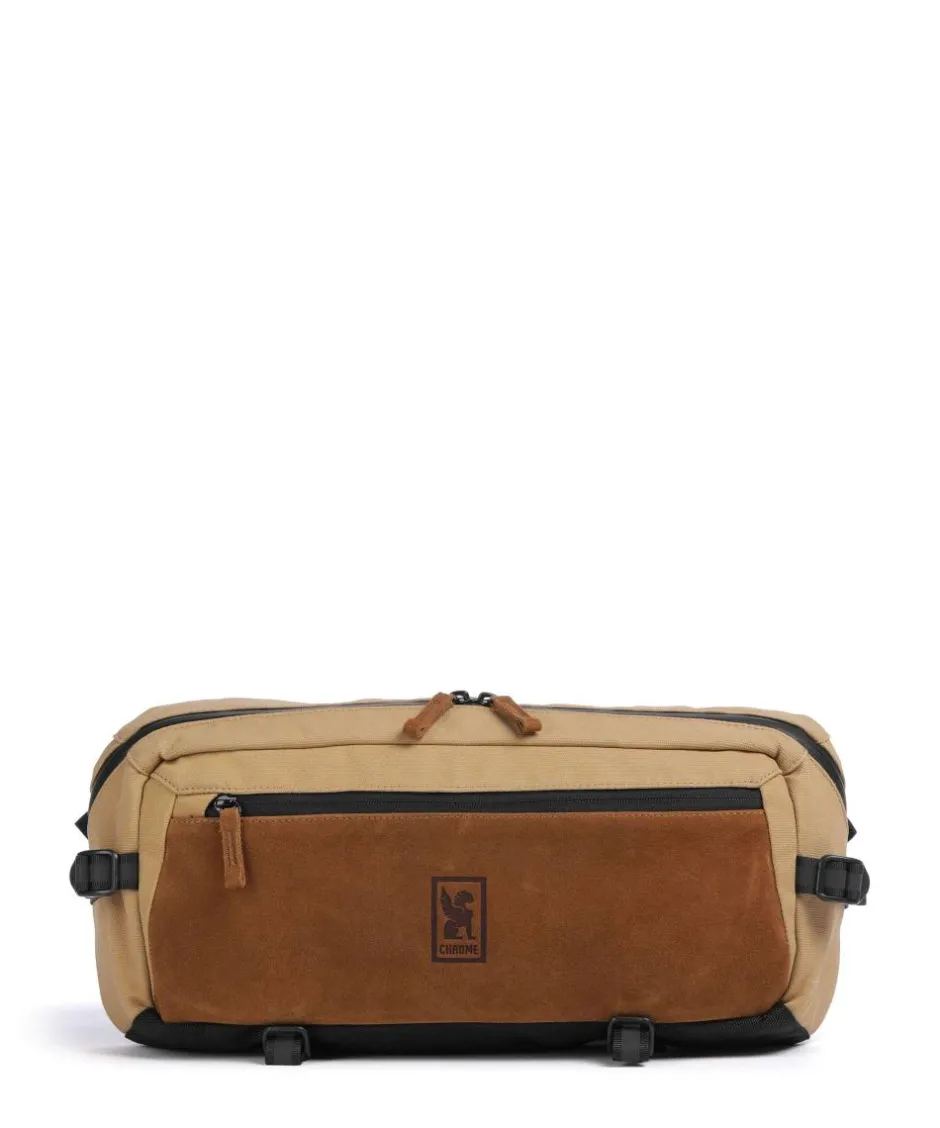Chrome Fanny Packs|Crossbody Bags-Kadet Suede Fanny pack cotton, brushed leather