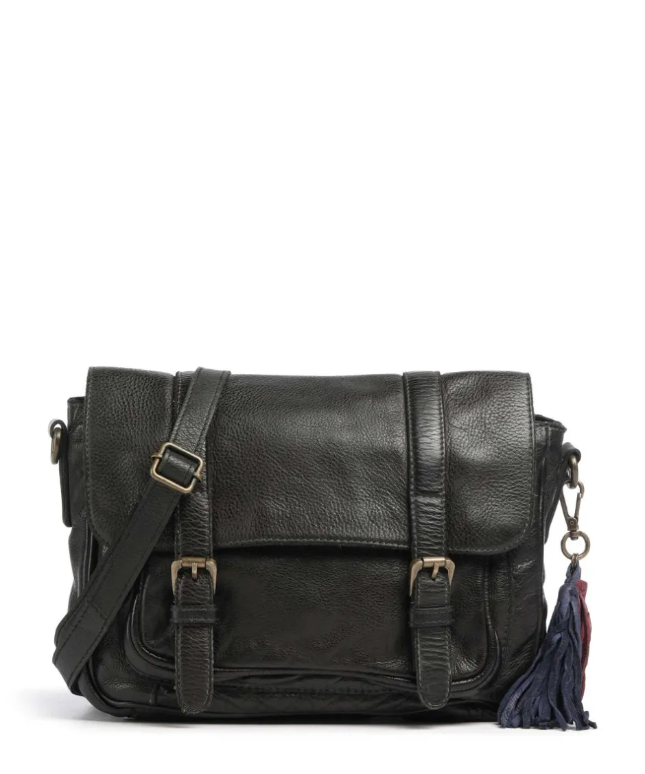 Taschendieb Wien Crossbody Bags-Kaisterstrasse 6 Crossbody bag grained cow leather