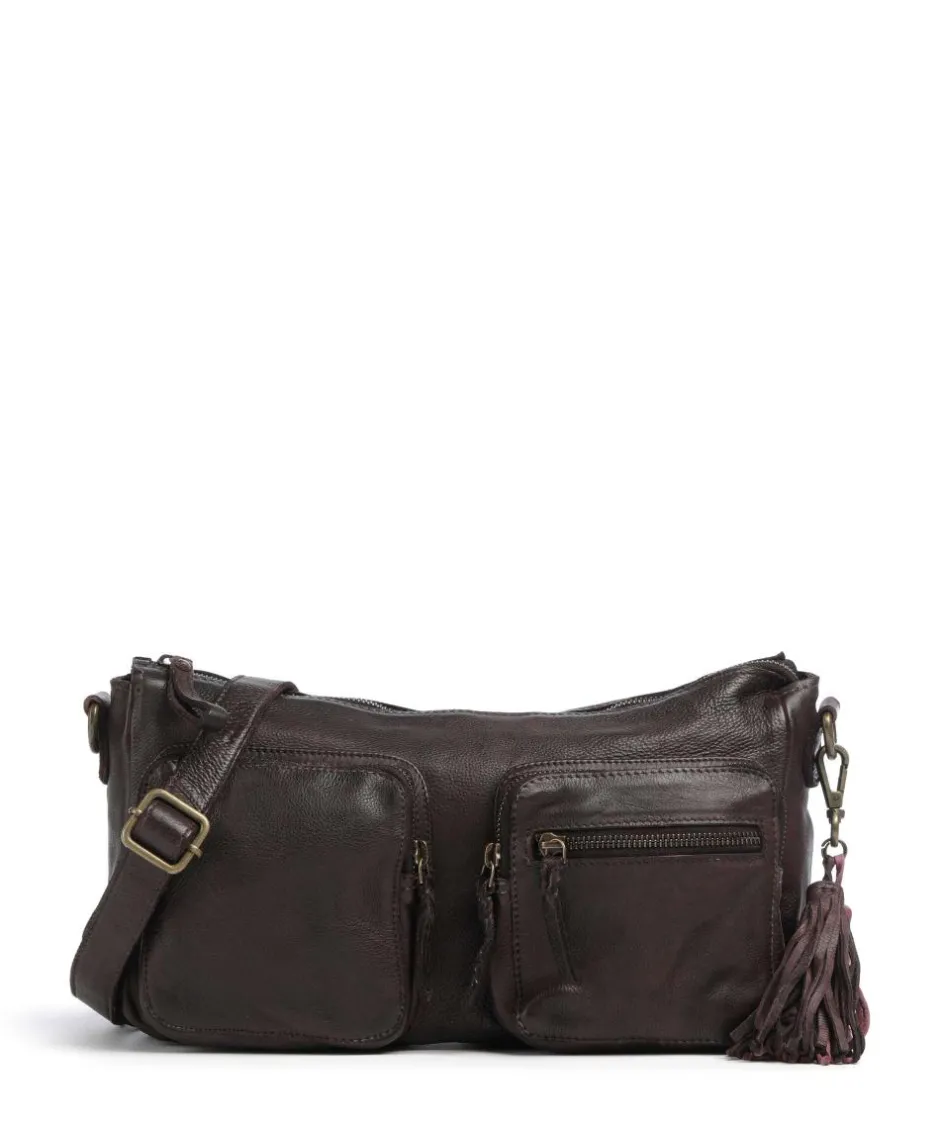 Taschendieb Wien Crossbody Bags-Kaisterstrasse 5 Crossbody bag grained cow leather