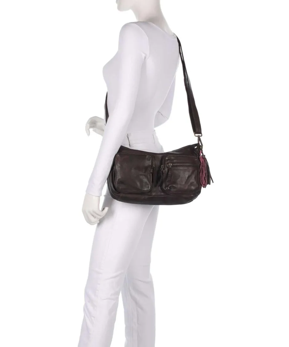 Taschendieb Wien Crossbody Bags-Kaisterstrasse 5 Crossbody bag grained cow leather