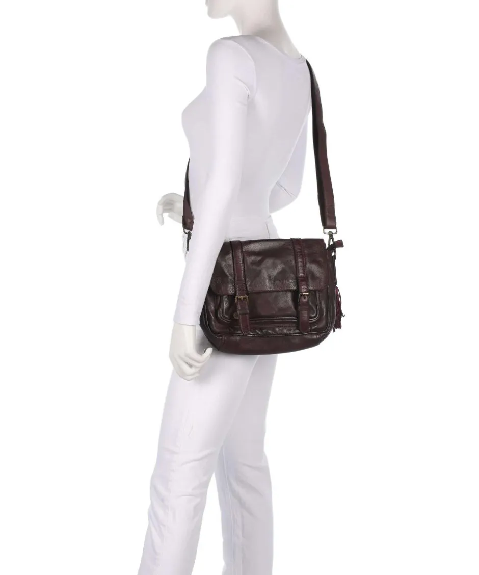 Taschendieb Wien Crossbody Bags-Kaisterstrasse 6 Crossbody bag grained cow leather