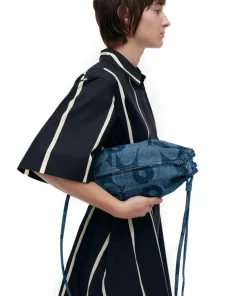 Marimekko Shoulder Bags|Crossbody Bags-Karla Denim Shoulder bag cotton