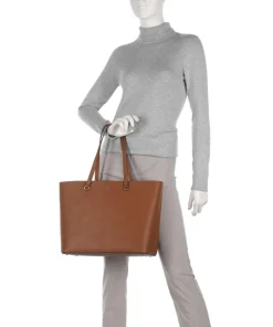 Lauren Ralph Lauren Tote Bags-Karly Large Tote bag fine grain cow leather