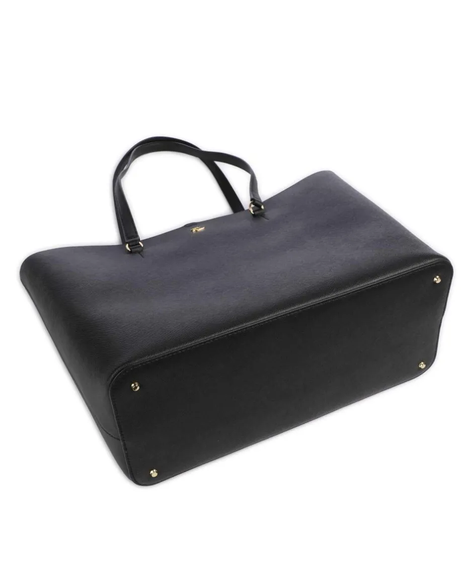 Lauren Ralph Lauren Tote Bags-Karly Large Tote bag fine grain cow leather
