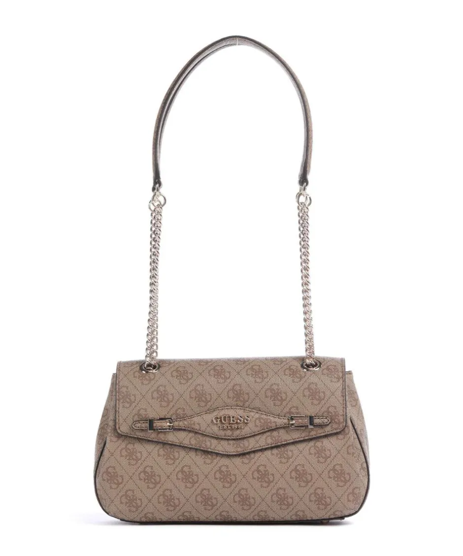 Guess Shoulder Bags|Crossbody Bags-Katya 4G Logo Shoulder bag imitation leather