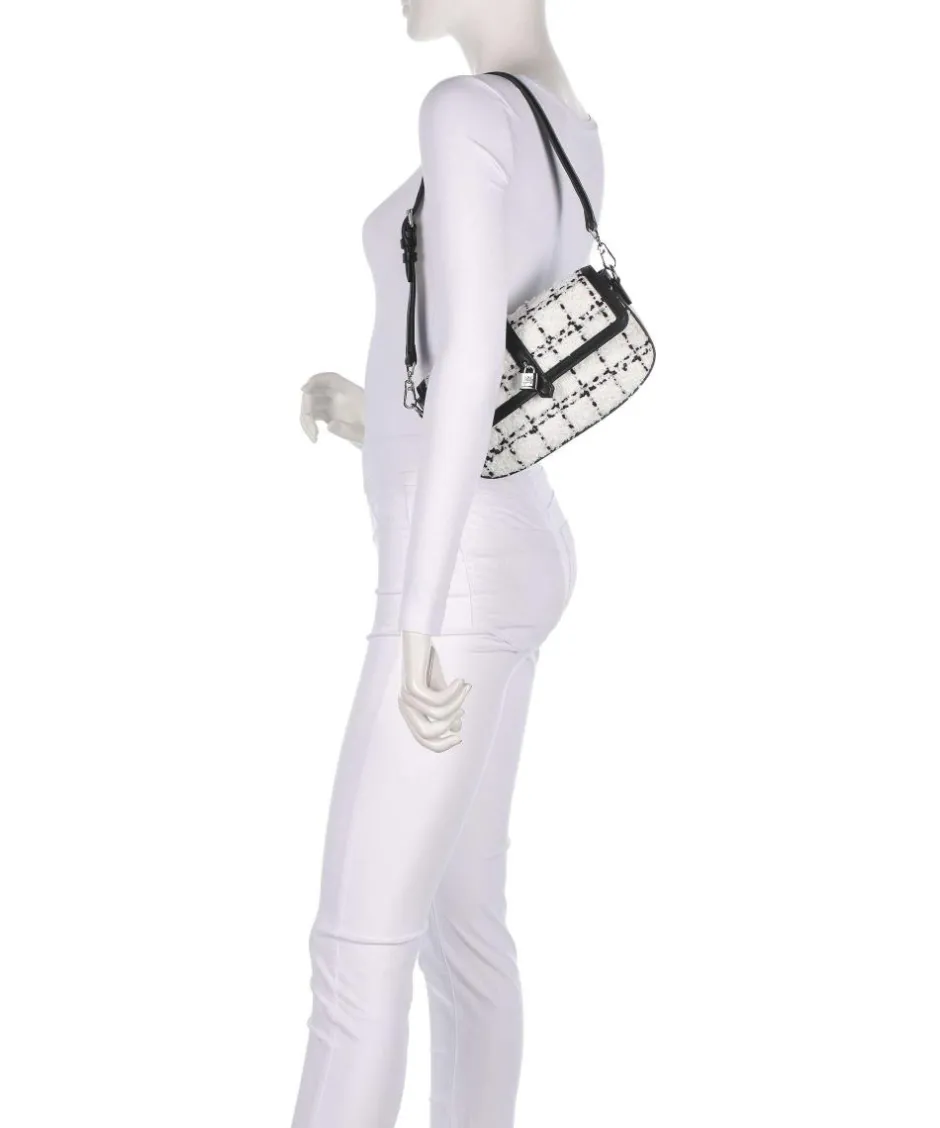 Karl Lagerfeld Shoulder Bags-K/Autograph Boucle Shoulder bag fine grain cow leather, polyamide