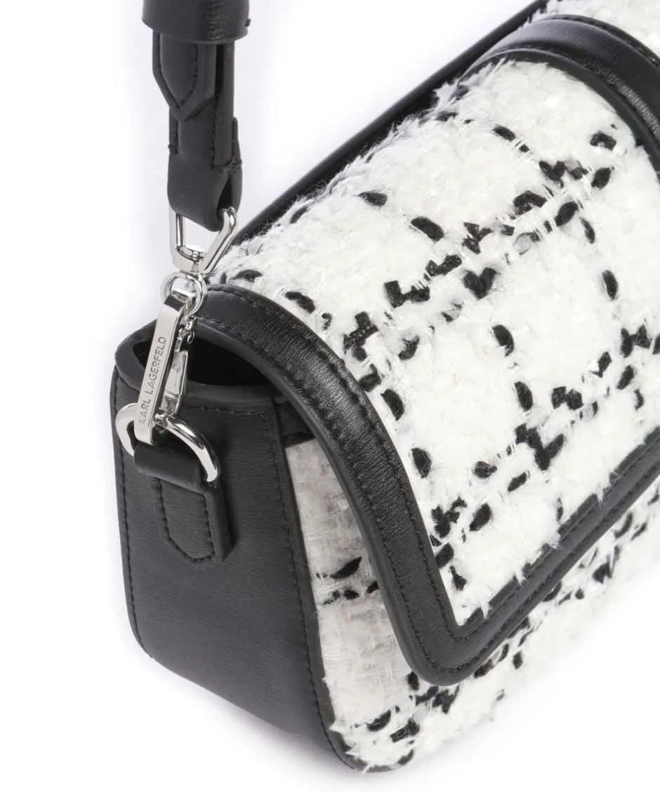 Karl Lagerfeld Shoulder Bags-K/Autograph Boucle Shoulder bag fine grain cow leather, polyamide