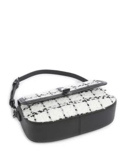 Karl Lagerfeld Shoulder Bags-K/Autograph Boucle Shoulder bag fine grain cow leather, polyamide