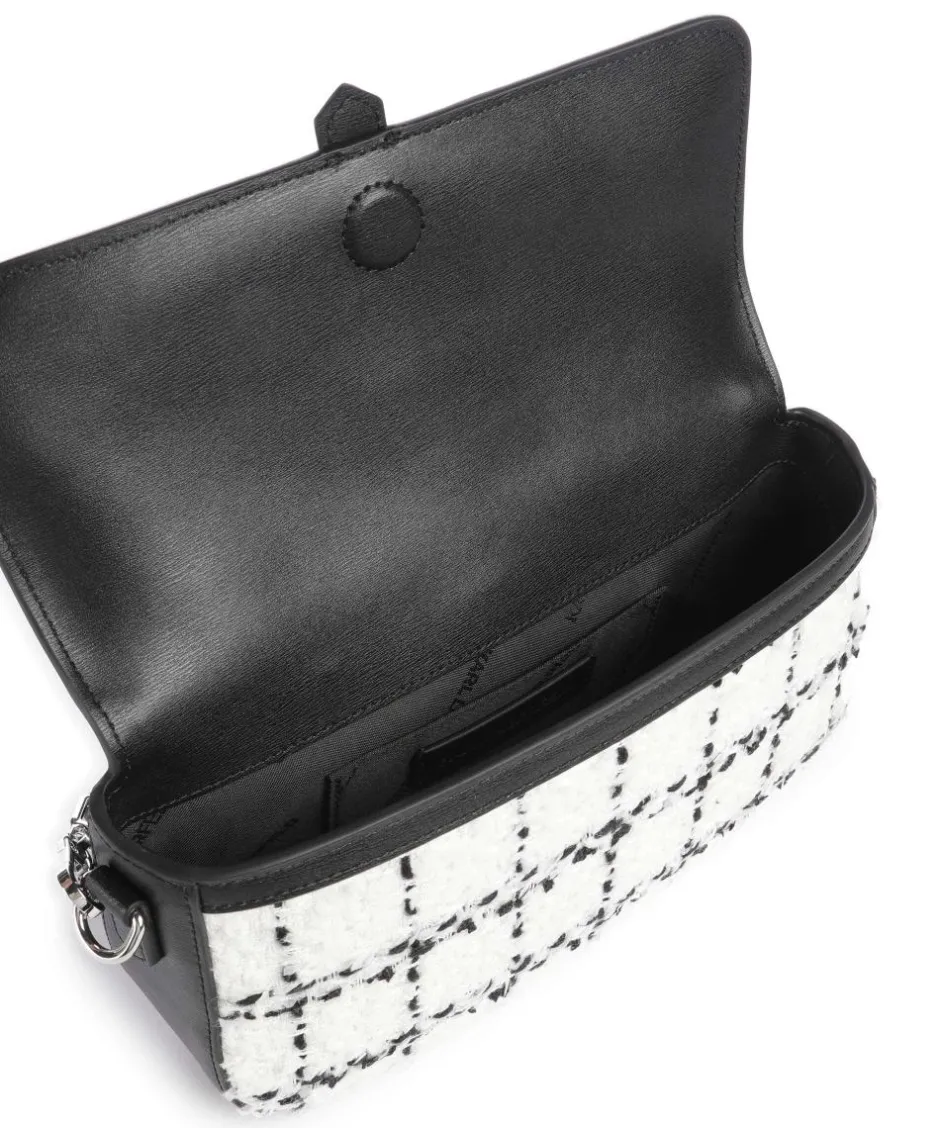 Karl Lagerfeld Shoulder Bags-K/Autograph Boucle Shoulder bag fine grain cow leather, polyamide