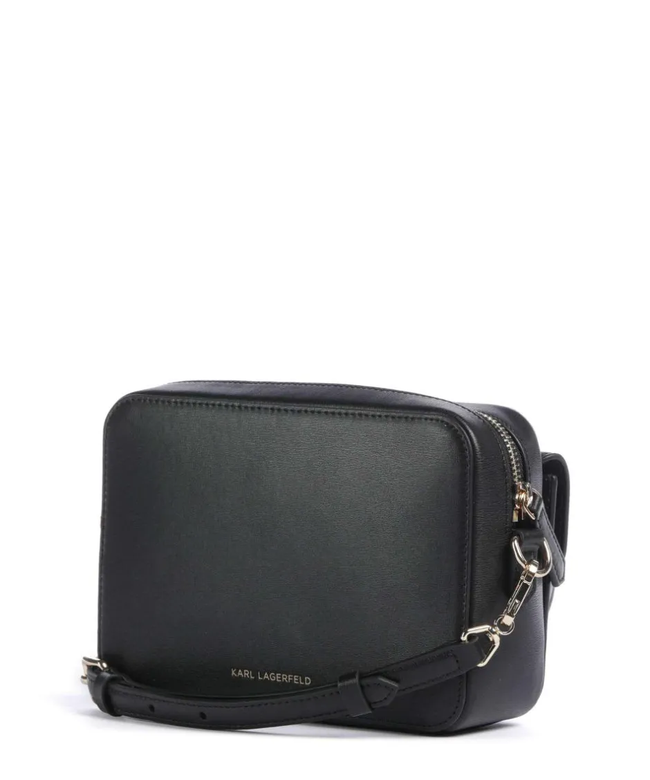 Karl Lagerfeld Crossbody Bags-K/Autograph Crossbody bag fine grain cow leather