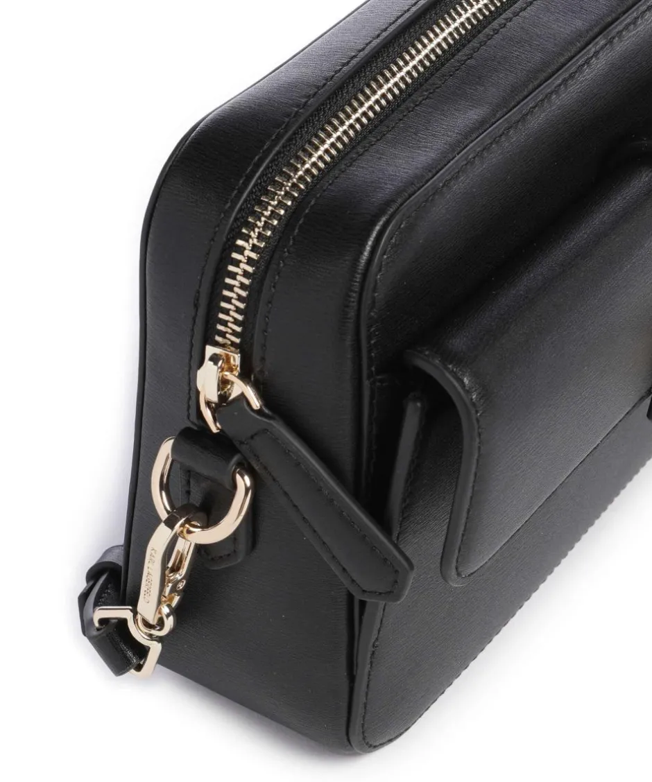Karl Lagerfeld Crossbody Bags-K/Autograph Crossbody bag fine grain cow leather