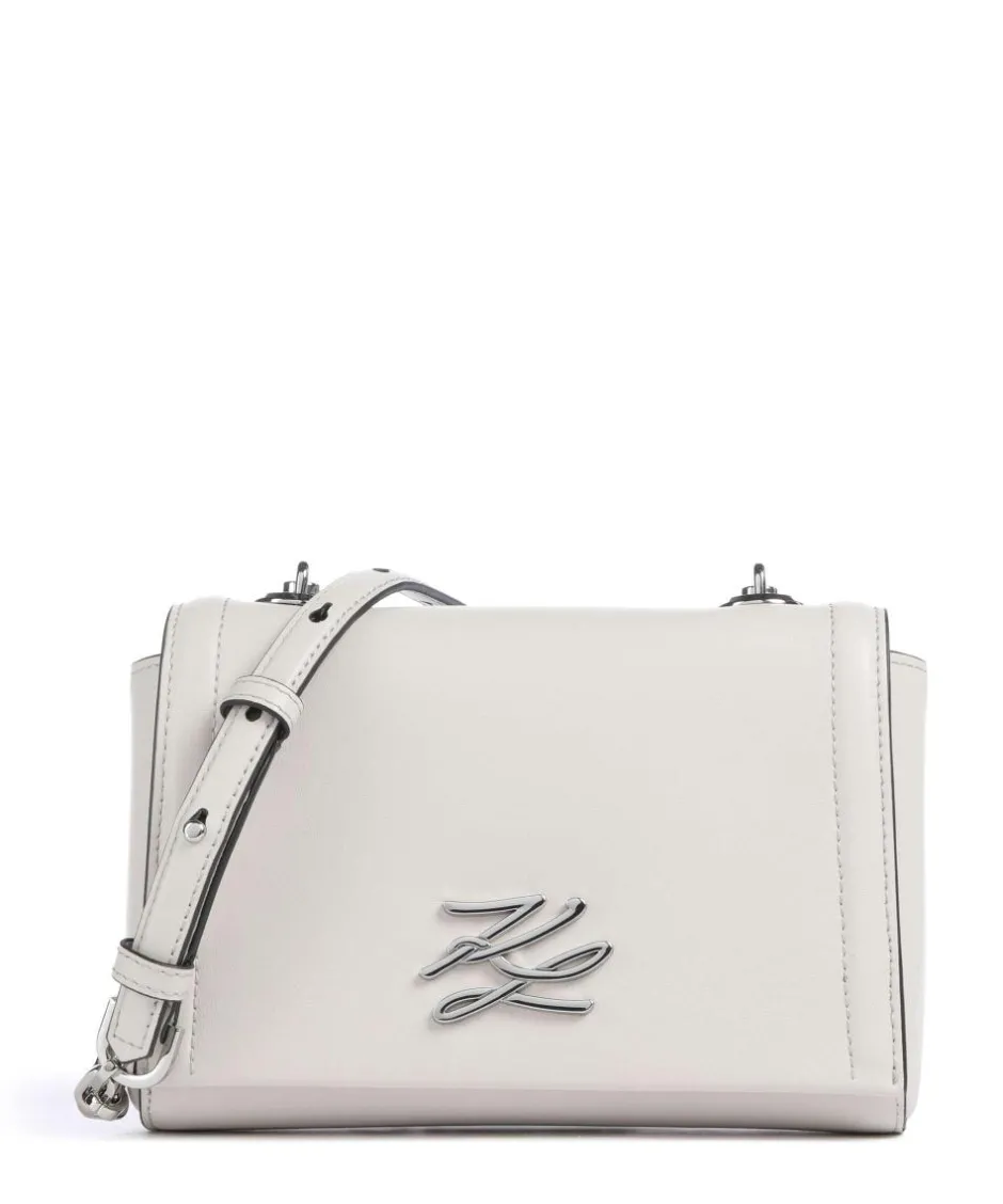 Karl Lagerfeld Crossbody Bags-K/Autograph Small Crossbody bag fine grain cow leather