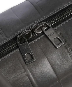Liebeskind Shoulder Bags-Kayla Monogram Sheep Natural S Shoulder bag embossed cow leather