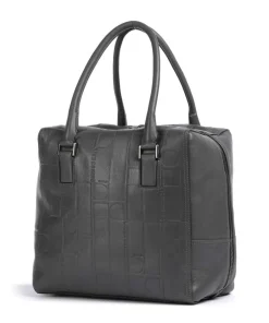 Liebeskind Handbags-Kayla Monogram Sheep Natural M Handbag embossed cow leather