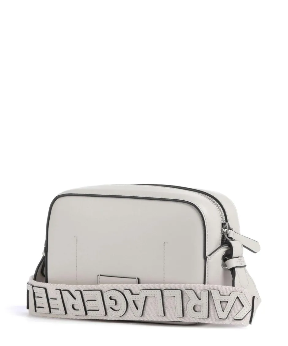 Karl Lagerfeld Crossbody Bags-K/Circle Crossbody bag fine grain cow leather