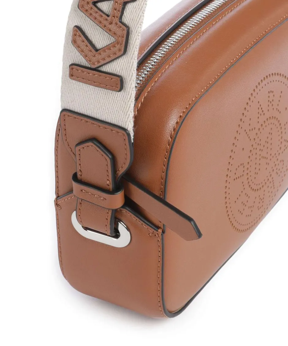 Karl Lagerfeld Crossbody Bags-K/Circle Crossbody bag fine grain cow leather