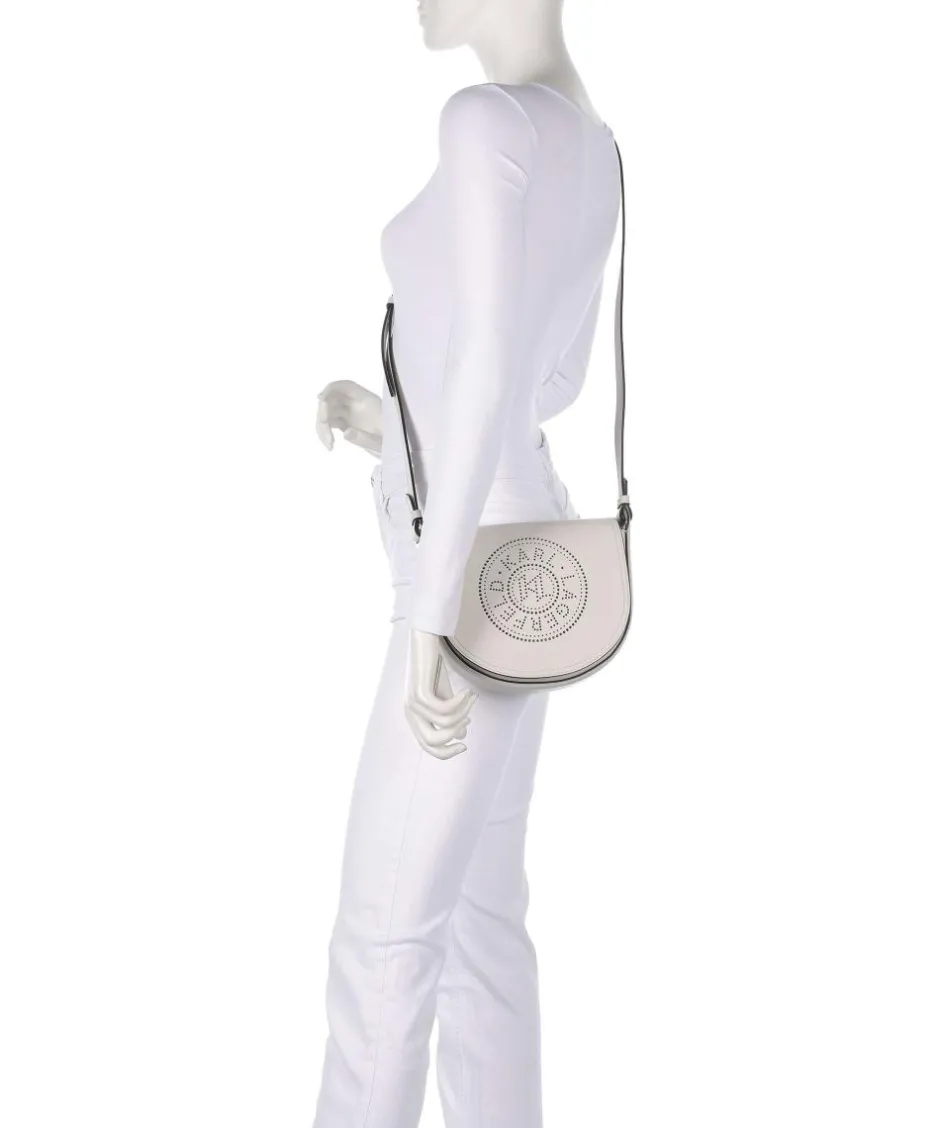 Karl Lagerfeld Crossbody Bags-K/Circle Crossbody bag fine grain cow leather