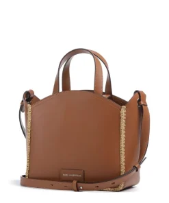 Karl Lagerfeld Handbags|Crossbody Bags-K/Circle Handbag fine grain cow leather
