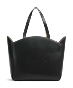 Karl Lagerfeld Tote Bags-K/Circle Large Tote bag fine grain cow leather
