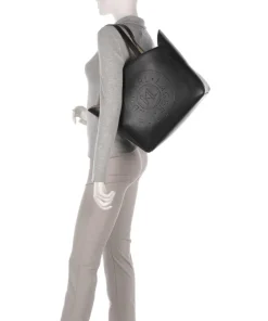 Karl Lagerfeld Tote Bags-K/Circle Large Tote bag fine grain cow leather