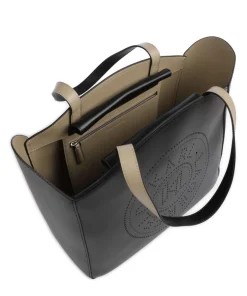 Karl Lagerfeld Tote Bags-K/Circle Large Tote bag fine grain cow leather