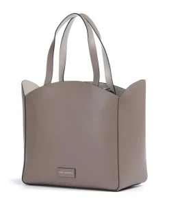 Karl Lagerfeld Tote Bags-K/Circle Medium Tote bag fine grain cow leather