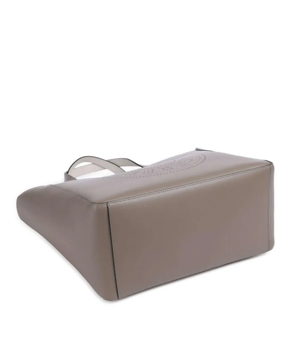 Karl Lagerfeld Tote Bags-K/Circle Medium Tote bag fine grain cow leather