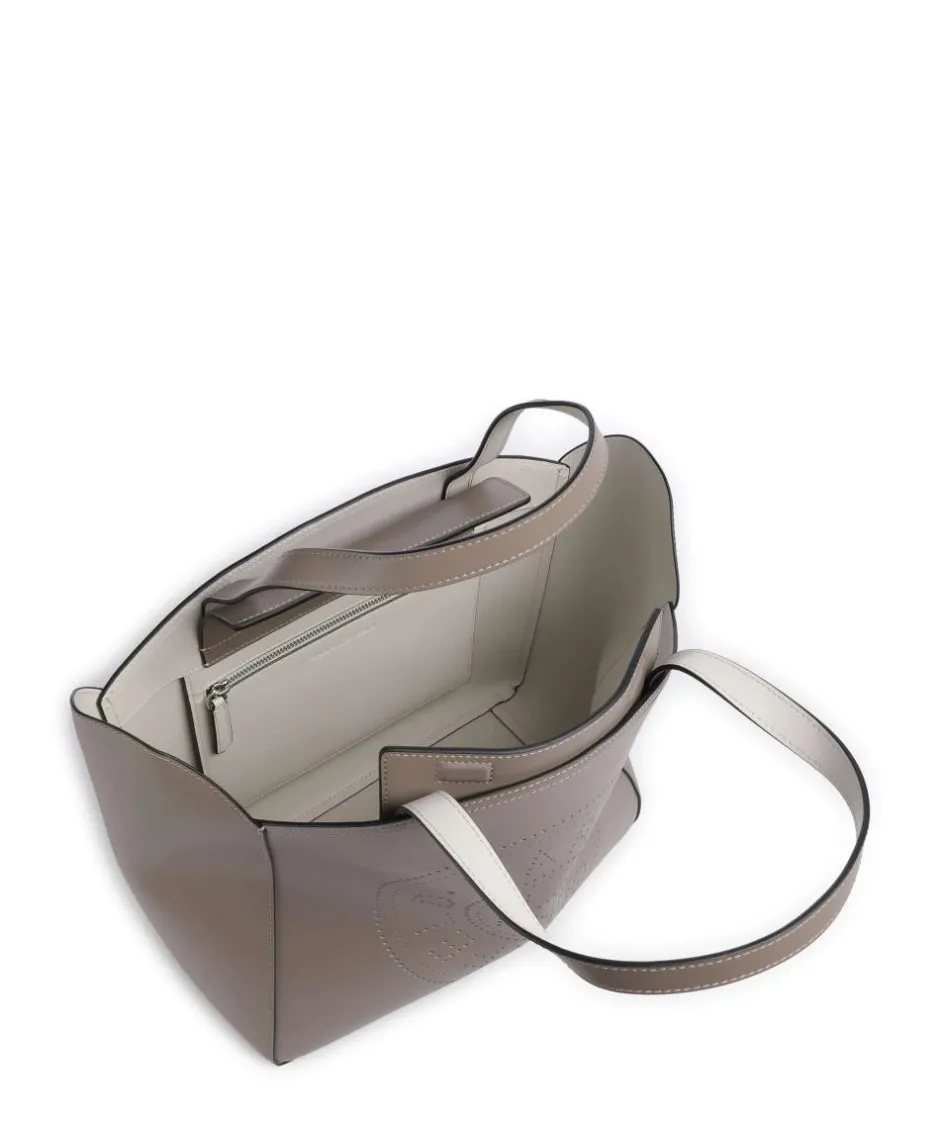 Karl Lagerfeld Tote Bags-K/Circle Medium Tote bag fine grain cow leather