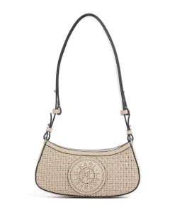 Karl Lagerfeld Shoulder Bags|Crossbody Bags-K/Circle Shoulder bag fine grain cow leather