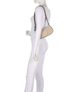 Karl Lagerfeld Shoulder Bags|Crossbody Bags-K/Circle Shoulder bag fine grain cow leather