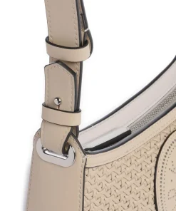 Karl Lagerfeld Shoulder Bags|Crossbody Bags-K/Circle Shoulder bag fine grain cow leather