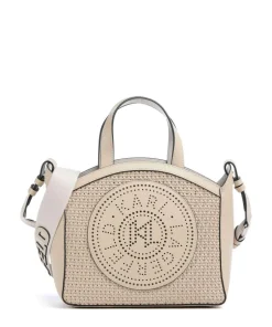 Karl Lagerfeld Handbags|Crossbody Bags-K/Circle Small Handbag fine grain cow leather