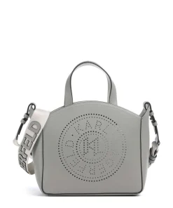 Karl Lagerfeld Handbags|Crossbody Bags-K/Circle Small Handbag fine grain cow leather