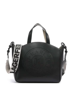 Karl Lagerfeld Handbags|Crossbody Bags-K/Circle Small Handbag fine grain cow leather