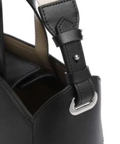 Karl Lagerfeld Handbags|Crossbody Bags-K/Circle Small Handbag fine grain cow leather