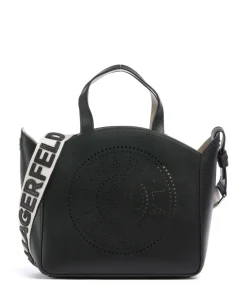 Karl Lagerfeld Handbags|Crossbody Bags-K/Circle Small Handbag fine grain cow leather
