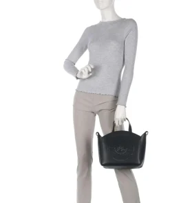 Karl Lagerfeld Handbags|Crossbody Bags-K/Circle Small Handbag fine grain cow leather