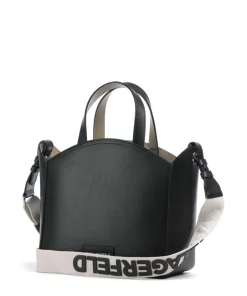Karl Lagerfeld Handbags|Crossbody Bags-K/Circle Small Handbag fine grain cow leather