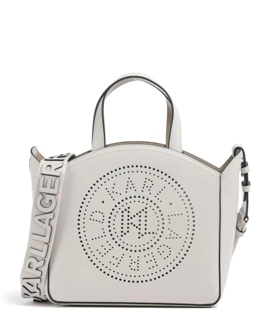 Karl Lagerfeld Handbags|Crossbody Bags-K/Circle Small Handbag fine grain cow leather