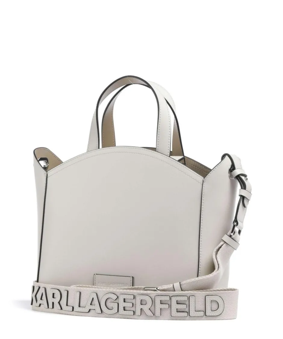 Karl Lagerfeld Handbags|Crossbody Bags-K/Circle Small Handbag fine grain cow leather
