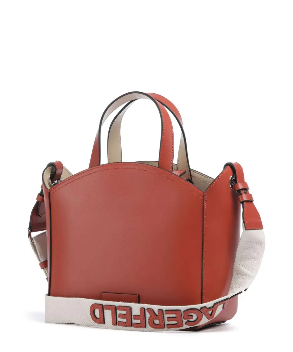Karl Lagerfeld Handbags|Crossbody Bags-K/Circle Small Handbag fine grain cow leather